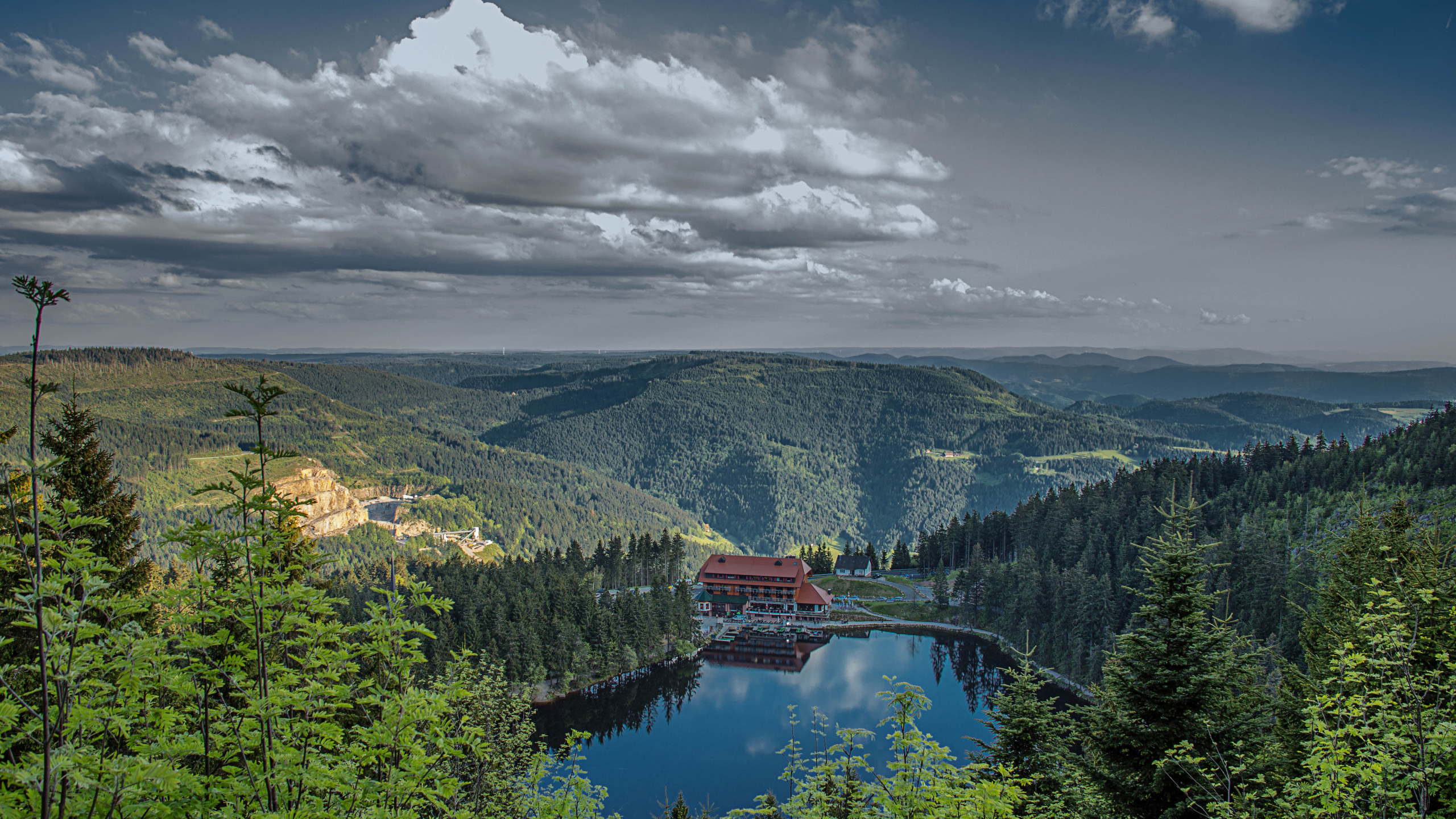 Ansicht Mummelsee Schwendemann