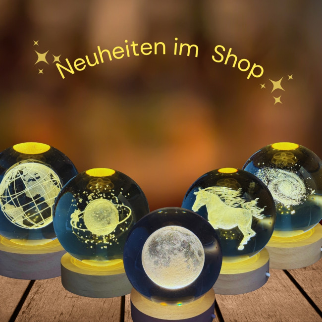 Hoverbild für Hologramm Glaskugel