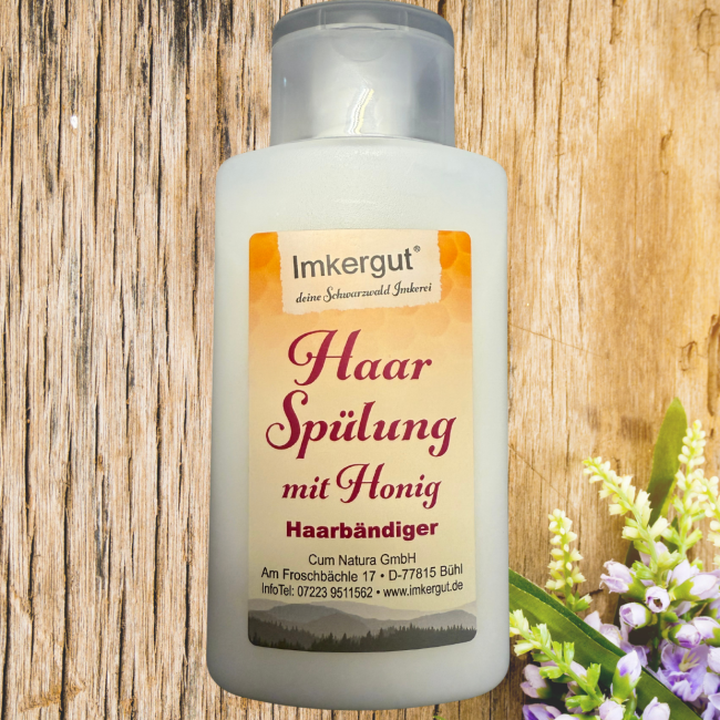 Hoverbild für Haar Spülung mit Honig "Haarbändiger"