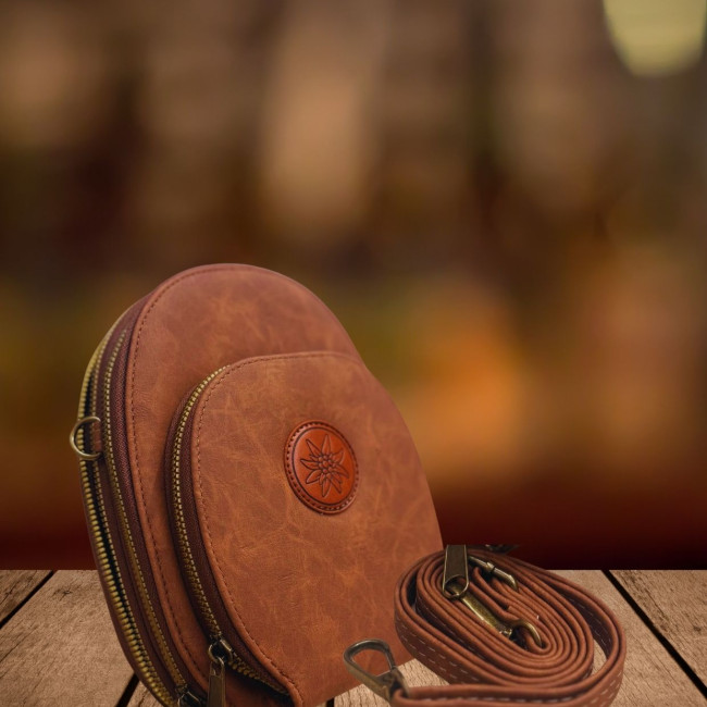 Hoverbild für Kunstledertasche "Edelweiß"