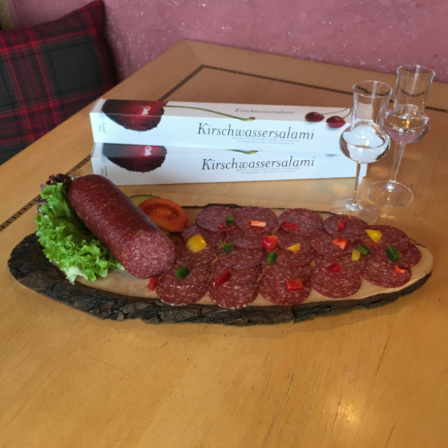 Schwarzwälder Kirschwassersalami