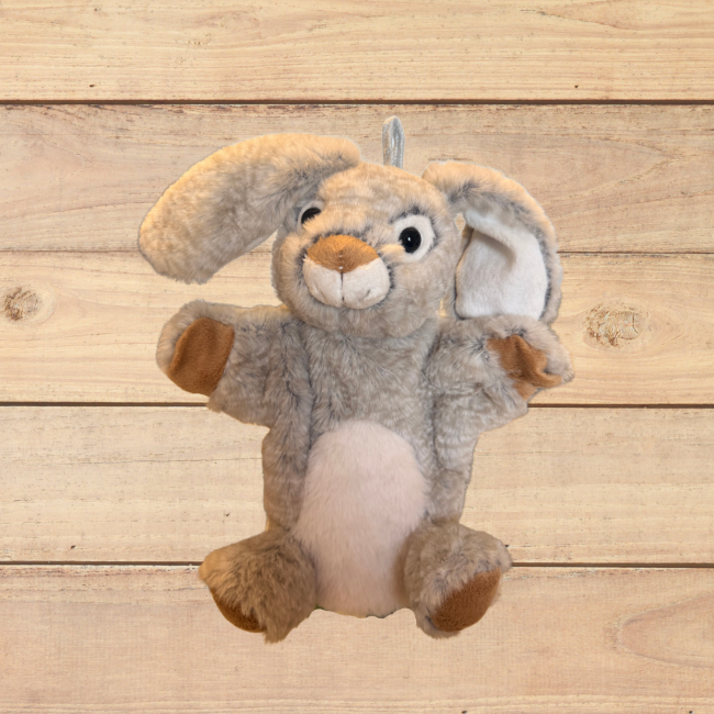 Handpuppen aus Plüsch