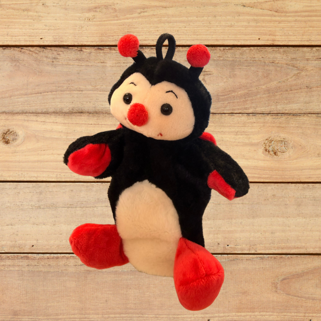 Hoverbild für Handpuppen aus Plüsch