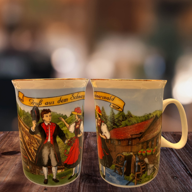 Hoverbild für Porzellan-Tasse "Schwarzwald"