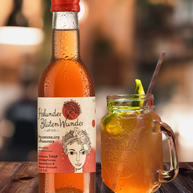 Hoverbild für Holunder Blüten Wunder