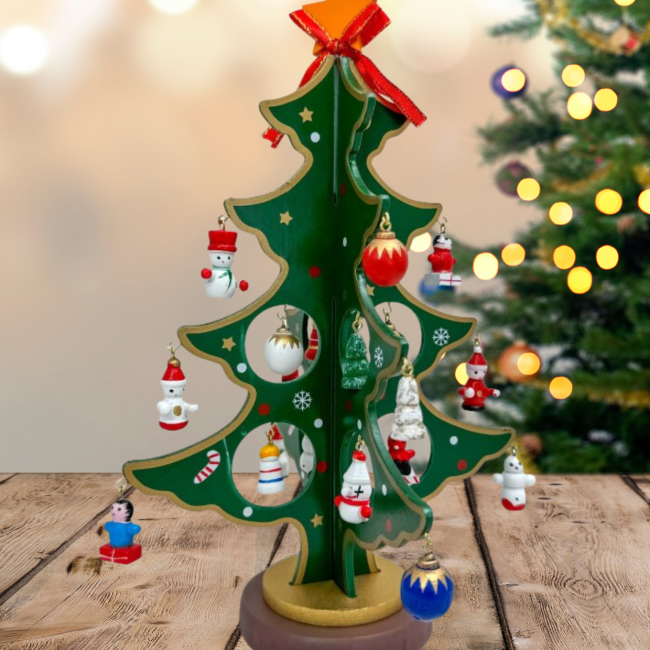 Hoverbild für Weihnachtszug