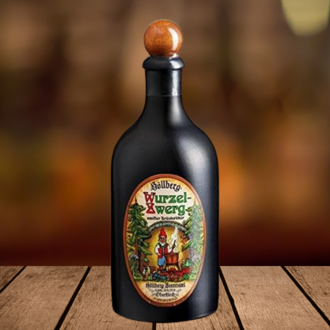 Hoverbild für Wurzelzwerg "Kräuterlikör"